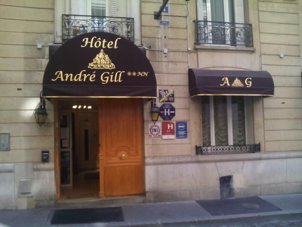 Hotel Andre Gill Párizs Kültér fotó